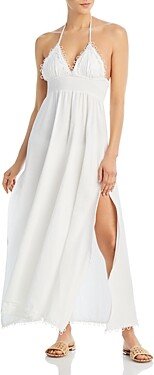 Zoe Halter Maxi Swim Cover Up Dress