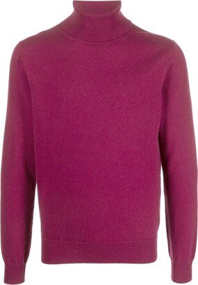 Roll-Neck Cashmere Jumper-AR