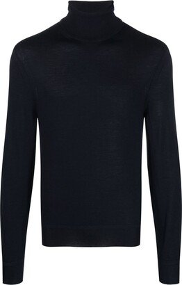 Roll-Neck Cashmere-Silk Jumper