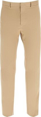 Slim Cut Straight Leg Trousers-AF