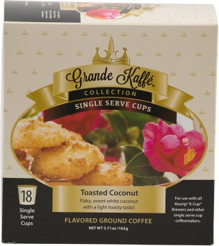 18pk Toasted Coconut Coffee Cups