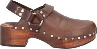 Mules & Clogs Brown