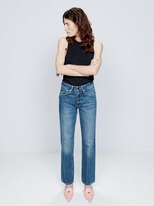 Push Organic-cotton Straight-leg Jeans