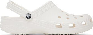 White Classic Clogs-AA