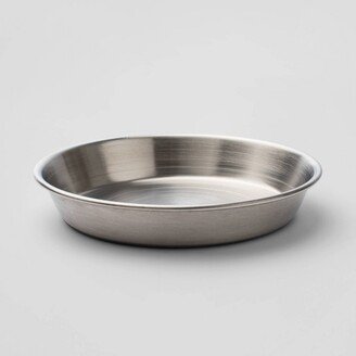 Matte Stainless Steel Cat & Dog Dish Bowl - Silver - 13.2oz - Boots & Barkley™