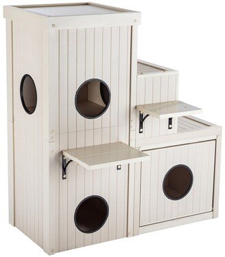 New Age Pet Ecoflex Kitty Katio Climber Cat House