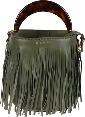 Venice Tasselled Small Bucket Bag