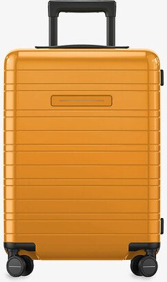 Glossy Bright Amber H5 Essential TSA-approved Lock Shell Cabin Suitcase 55cm