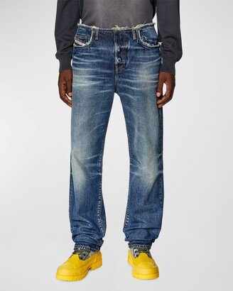 Men's D-Pend-S Dark-Wash Denim Jeans