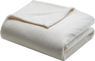 Gracie MIlls Micro Light Blanket, Ivory - King