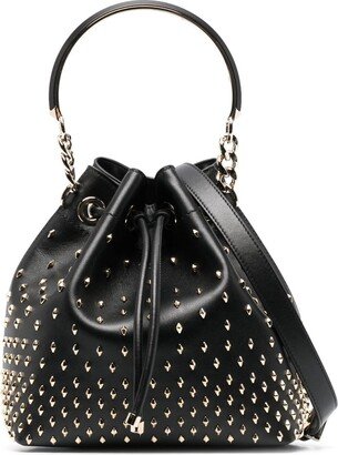 Bon Bon S leather bucket bag