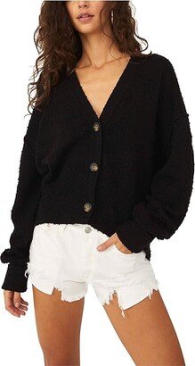 Found My Friend Cardi (Black) Women's Clothing