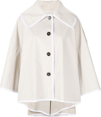 Opera cotton short rain coat