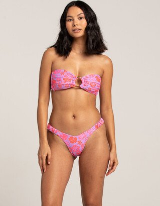 KULANI KINIS Cherry Berry Retro Y Thong Bikini Bottoms