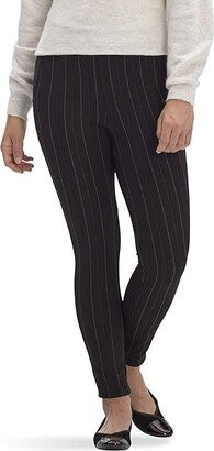 Women's High Rise Skimmer Leggings (Black - Ponte) Women's Casual Pants