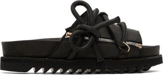 Black BRK09 Sandals