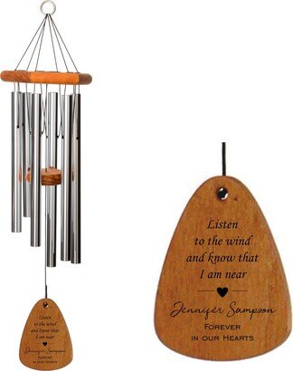 Listen To The Wind Memorial Tribute Chime, Personalized Bereavement Gift, in Memory, Remembrance Chime