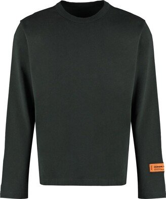 Logo Patch Long Sleeved T-Shirt