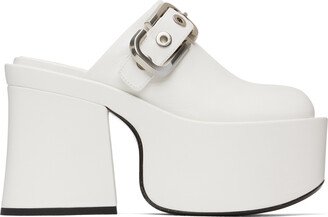 White 'The J Marc' Clogs