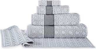 2-Piece Turkish Cotton Wash Cloth Set