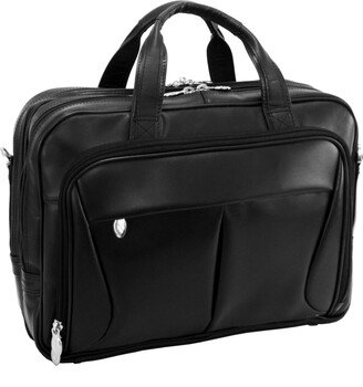 Pearson Expandable Double Compartment Laptop Briefcase