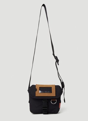 Mini Messenger Crossbody Bag - Man Crossbody Bags Black One Size