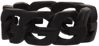 Black Enamel G Chain Ring