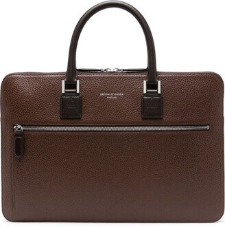 Connaught leather briefcase