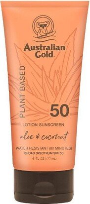 Australian Gold Plant Based Sunscreen Lotion - SPF 50 - 6 fl oz