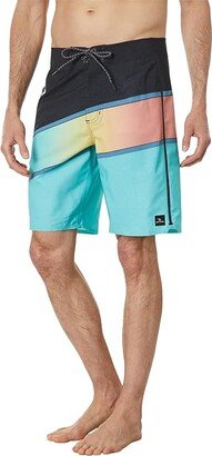 Mirage Revert Ultimate 20 Boardshorts (Aqua) Men's Swimwear