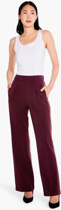 28 The Avenue Wide Leg Pleated Pant - Redwood, 10P