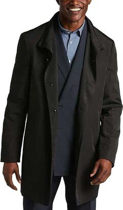 Men's Slim Fit Raincoat Black