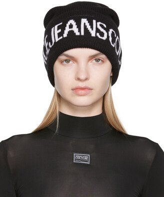 Black Logo Beanie