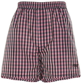 Gingham Checked Shorts