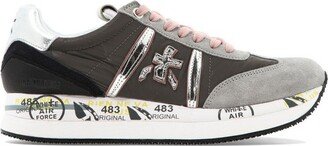 Conny Logo Patch Low-Top Sneakers