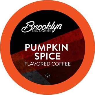 Brooklyn Bean Roastery Brooklyn Bean Pumpkin Flavored Coffee Pods, Keurig compatible, Pumpkin Spice, 40 Count