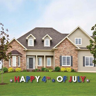Big Dot Of Happiness 4th of July - Outdoor Lawn Decor Independence Day Yard Signs Happy 4th of July