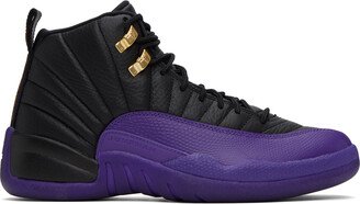 Nike Jordan Black & Purple Air Jordan 12 Sneakers