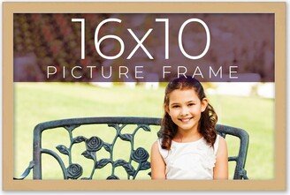 CustomPictureFrames.com 16x10 Shadow Box Frame Brown | 0.875 inches Deep Real Wood