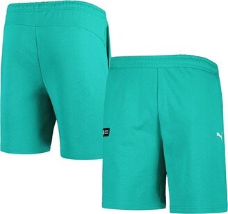 Men's Turquoise Mercedes-amg Petronas F1 Team Essential Shorts