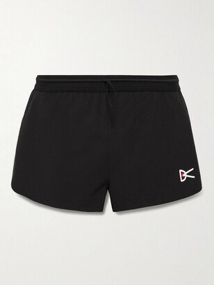 Sri Chinmoy Centre Mula Slim-Fit Logo-Print Stretch-Shell Shorts