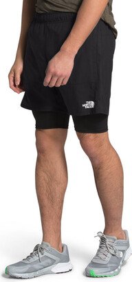 Men's Active Trail Dual Short - Black