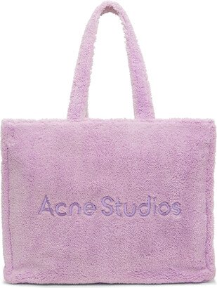 Purple Furry Tote