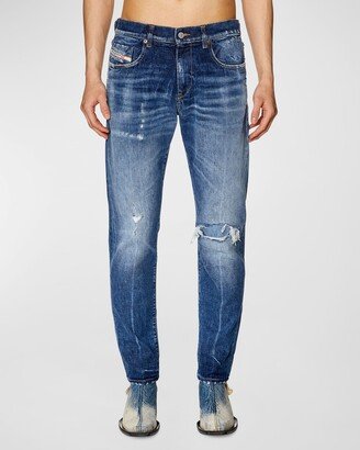 Men's 2019 D-Strukt L.32 Medium-Wash Denim Jeans