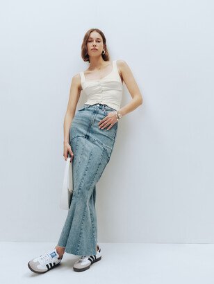 Nara Denim Maxi Skirt