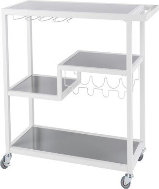 Southern Enterprises Holly and Martin Zephs Bar Cart