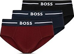 Bold Cotton Blend Regular Fit Hipster Briefs, Pack of 3