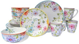 Charlotte Stoneware 16Pc Dinnerware Set