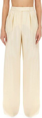 High Waist Wide Leg Trousers-AZ