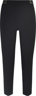 High Waist Fitted Trousers-AA